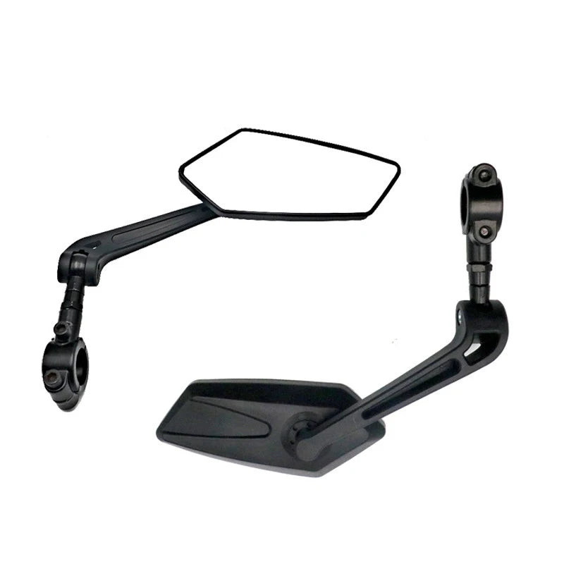 Mountain Bike Rearview Mirror Flat Reflector 200x80mm Riding Safety