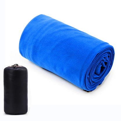 Fleece Sleeping Bag Liner Lightweight Portable 180cm Camping Travel Sheet
