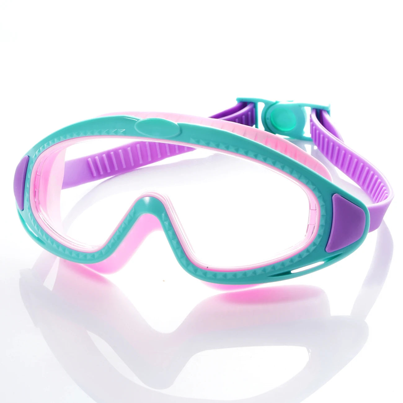 Swimming Goggles Adult Anti-Fog UV Protection Wide View Pool Goggles