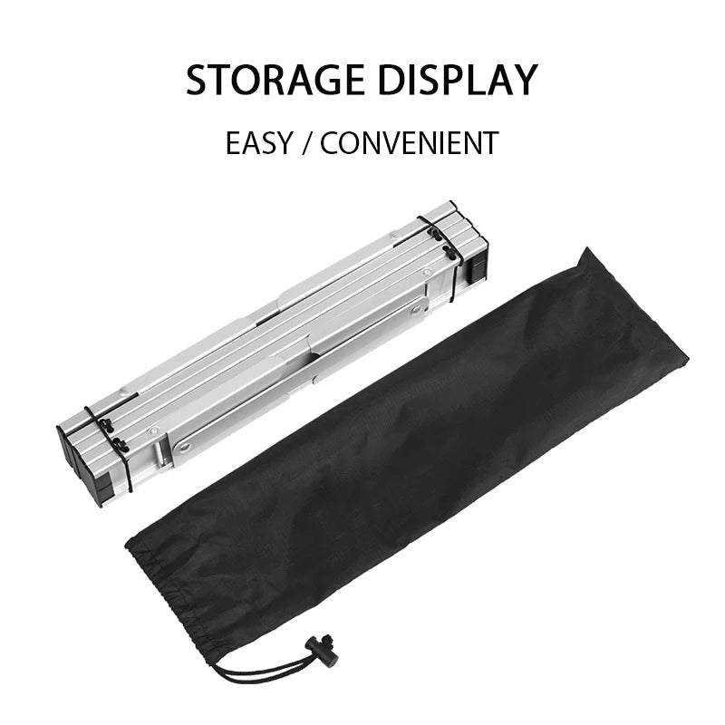 Portable Camping Table Aluminium Folding Roll-Up Picnic BBQ Outdoor Table