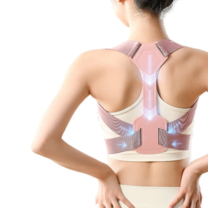 Posture Corrector Back Brace Adjustable Support Belt Breathable Unisex