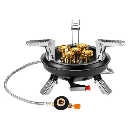Portable Camping Gas Stove 16000W Piezo Ignition Butane Propane Burner
