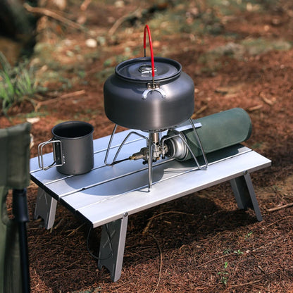 Portable Camping Table Aluminium Folding Roll-Up Picnic BBQ Outdoor Table