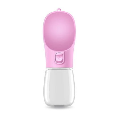 Portable Dog Water Bottle Leakproof Pet Travel Drinking Bowl 300-550ML