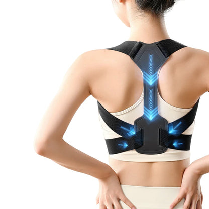 Posture Corrector Back Brace Adjustable Support Belt Breathable Unisex