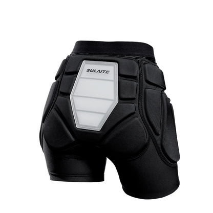 Padded Protective Shorts with Knee Pads EVA Silicone Hip Guard