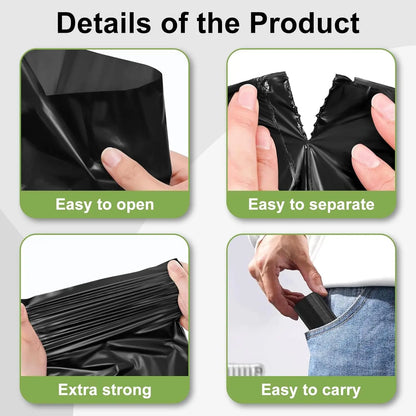 Dog Poop Bags with Dispenser – Leak-Proof Portable Pet Waste Bags for Outdoor Walks