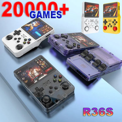 Retro Handheld Game Console 3.5" IPS Screen 15000+ Games 128GB Linux