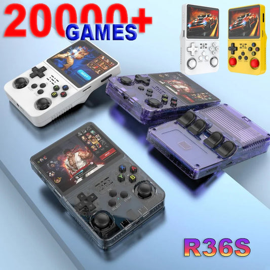 Retro Handheld Game Console 3.5" IPS Screen 15000+ Games 128GB Linux