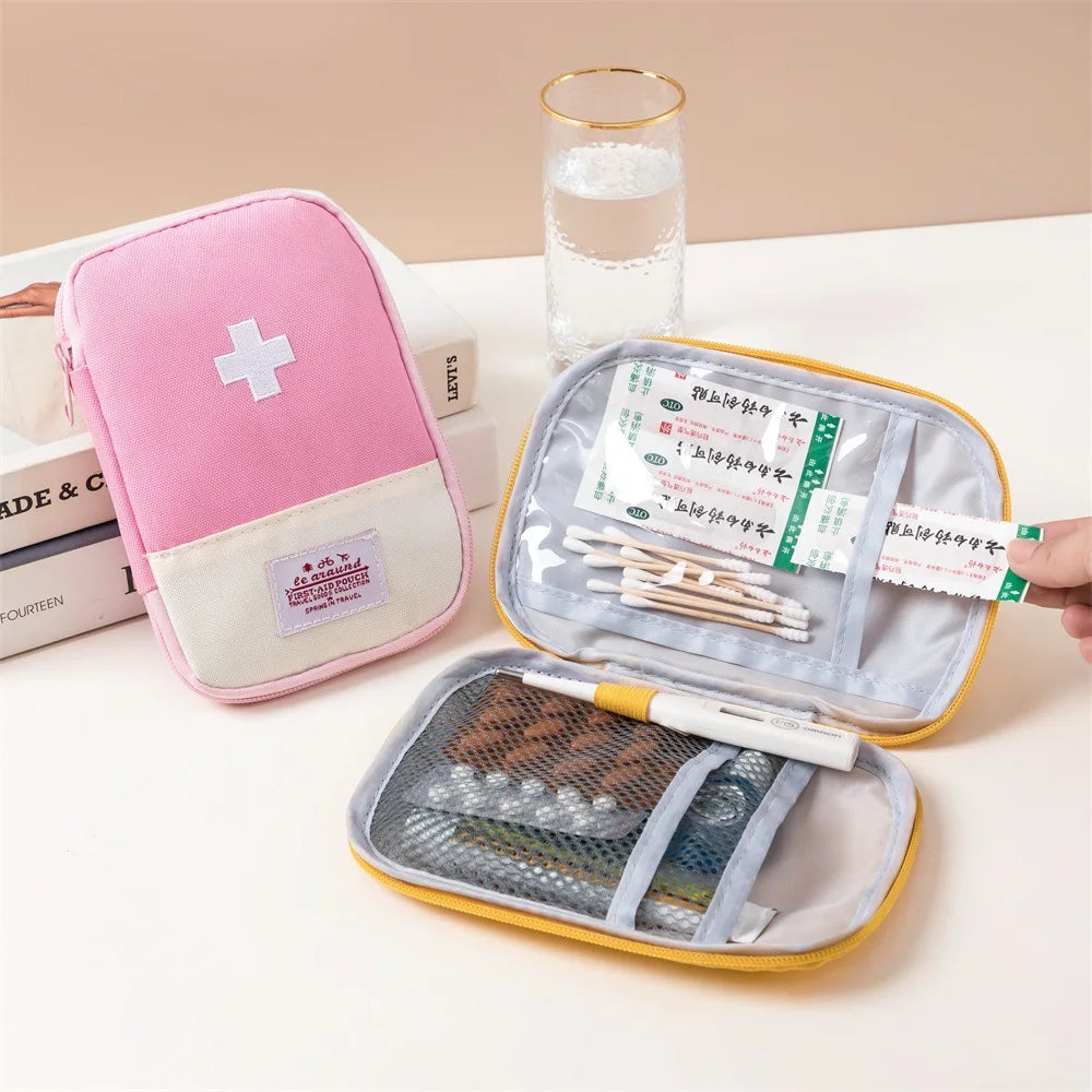 First Aid Kit Organiser 3-Piece Set Portable Medical Storage Bag Travel