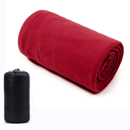 Fleece Sleeping Bag Liner Lightweight Portable 180cm Camping Travel Sheet