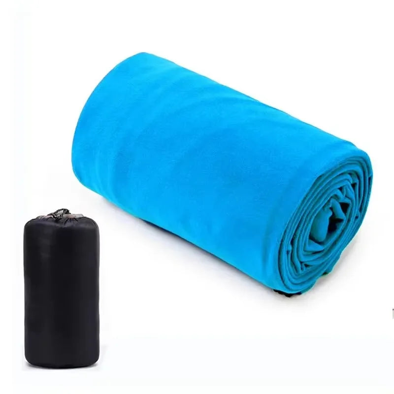 Fleece Sleeping Bag Liner Lightweight Portable 180cm Camping Travel Sheet