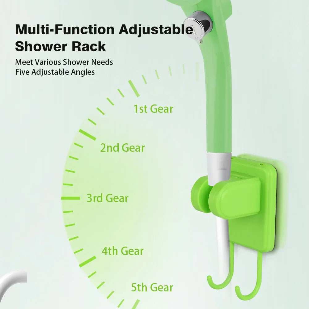 Portable Camping Shower Pump with Digital Display | 6000mAh Battery, Adjustable Flow