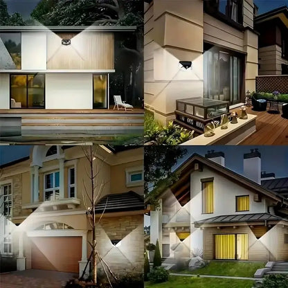 Solar Flood Light 100 LED Motion Sensor Outdoor Waterproof IP65 Garden