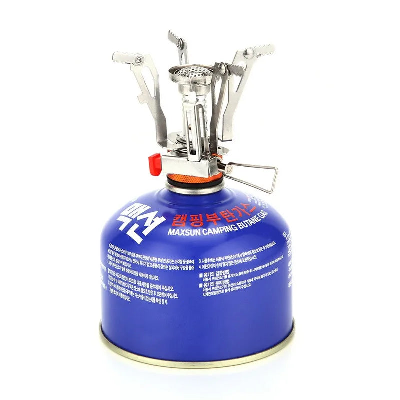 Portable Camping Gas Stove Foldable Lightweight Alloy Outdoor Cooker