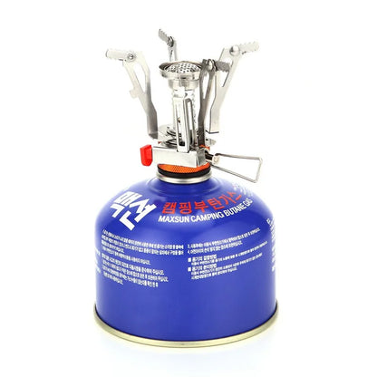 Portable Camping Gas Stove Foldable Lightweight Alloy Outdoor Cooker