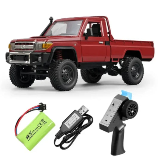 1/12 Scale 4WD RC Climbing Car with LED Lights | 36cm Off-Road Toy