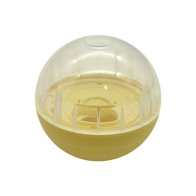 Interactive Dog Treat Ball Dispenser Toy 8.5cm PP Slow Feeder for Mental Stimulation