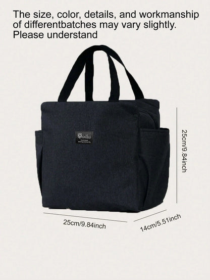 Large Capacity Insulated Cooler Bag Oxford Fabric Thermal Picnic Bag for BBQ & Camping