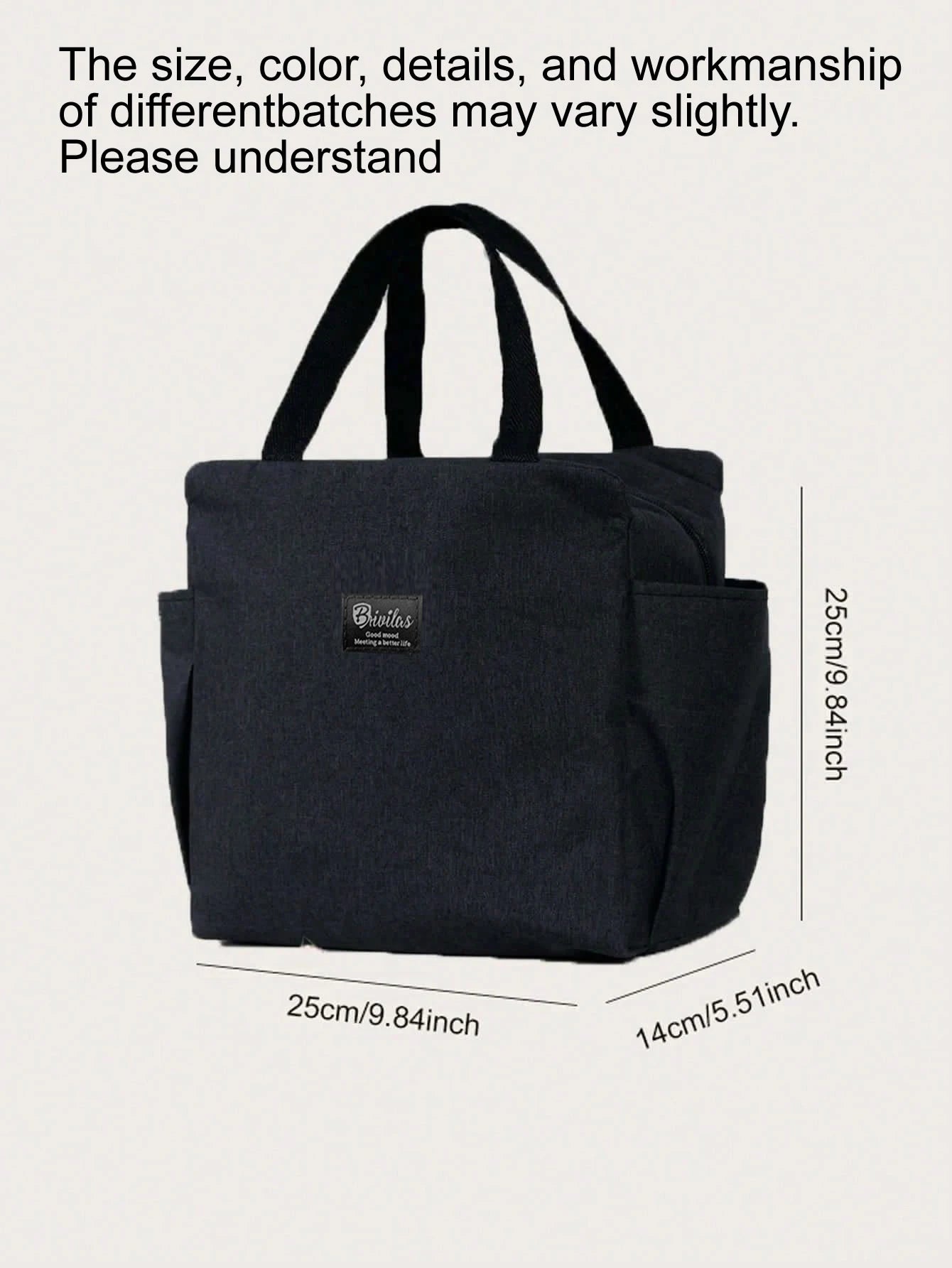 Large Capacity Cooler Bag Insulated Thermal Lunch Bag Camping Picnic