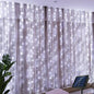 3x1m LED Curtain Lights – 100/200/300 LED, 8 Modes, Warm/White/Multicolor