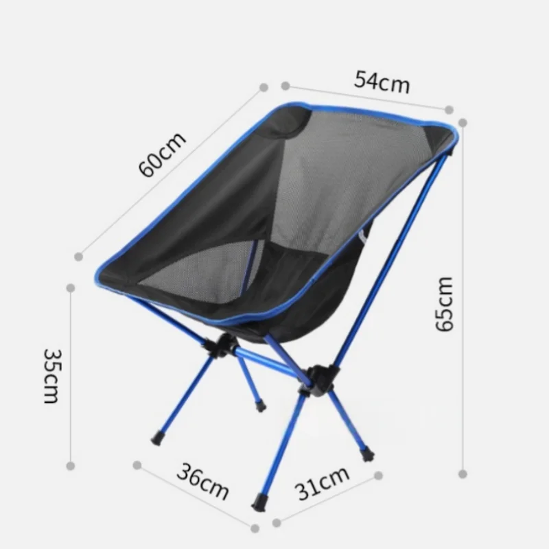 Ultralight Folding Moon Chair | Compact Camping Beach Fishing Chair
