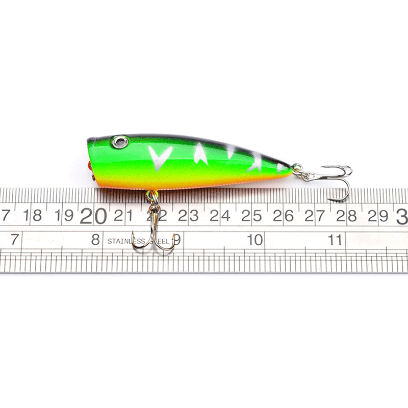 Mini Popper Fishing Lure 4cm Topwater Crankbait for Bass & Redfin