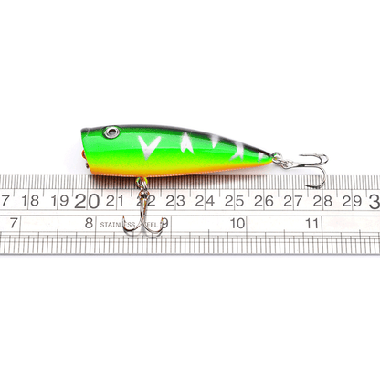 Mini Popper Fishing Lure 4cm Topwater Crankbait for Bass & Redfin