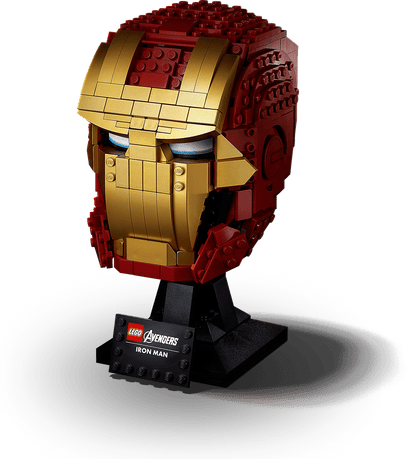 LEGO Marvel 76165 Iron Man Helmet | 480 Pieces | Retired Display Model