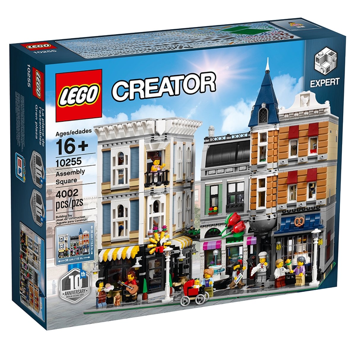 LEGO Creator Expert 10255 Assembly Square | 4,002 Pieces | 10th Anniversary