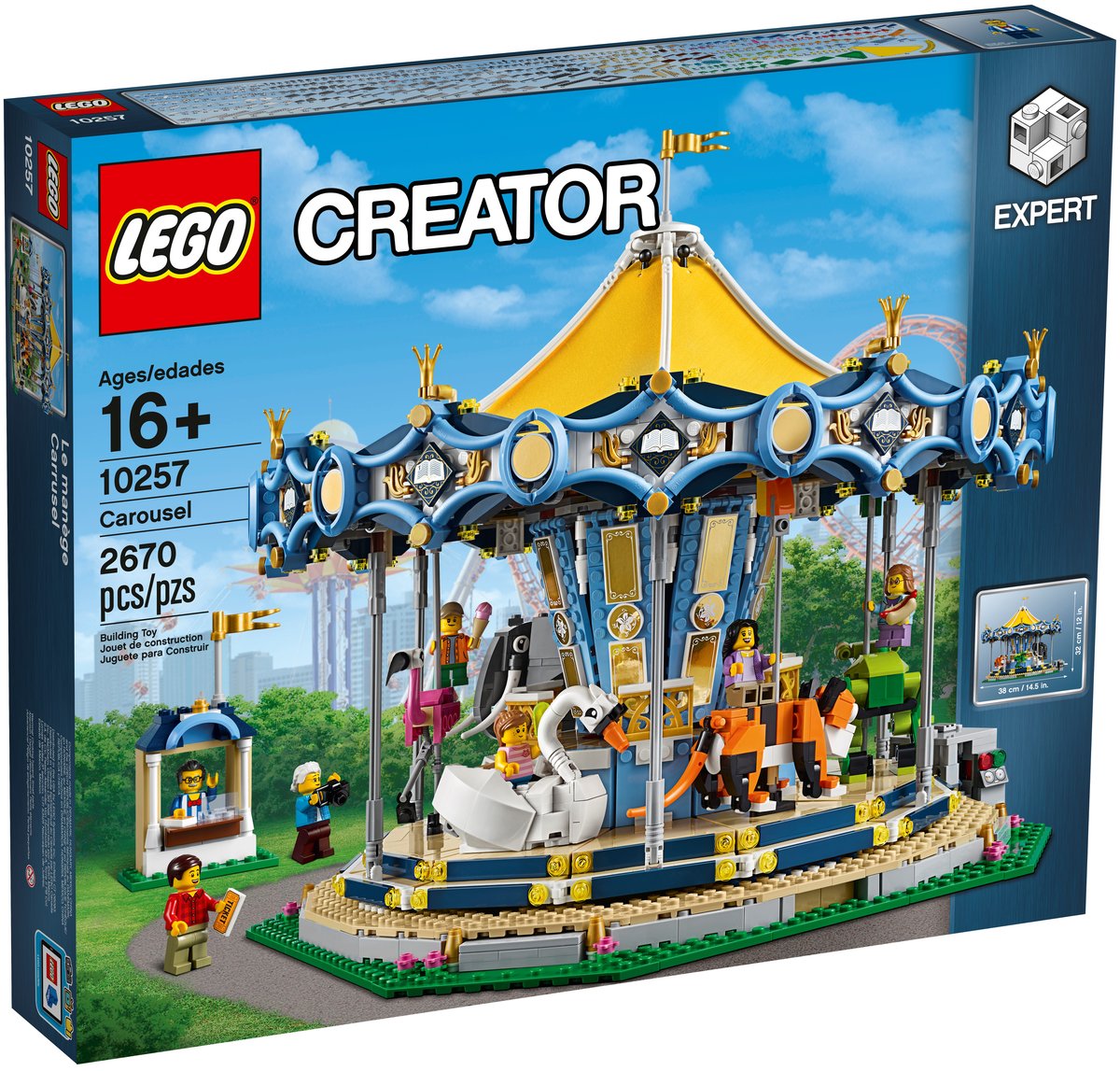 LEGO Creator Expert 10257 Carousel | 2,670 Pieces | Motorised | Retired