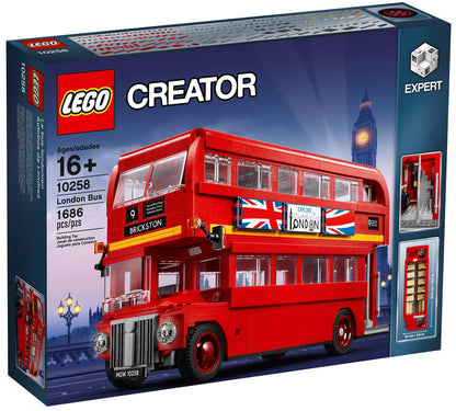 LEGO Creator Expert 10258 London Bus | 1,686 Pieces | Retired Collectible