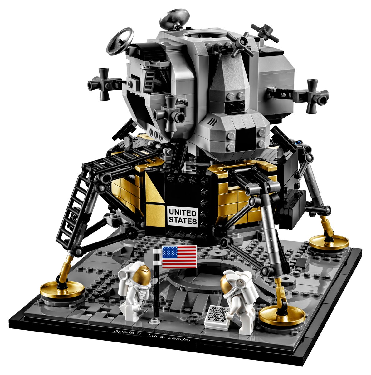 LEGO Creator Expert 10266 NASA Apollo 11 Lunar Lander | 1,087 Pieces