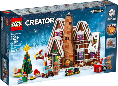 LEGO Creator Expert 10267 Gingerbread House | 1,477 Pieces | Seasonal