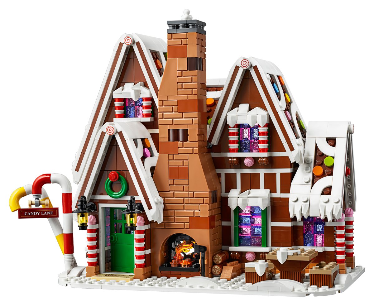 LEGO Creator Expert 10267 Gingerbread House | 1,477 Pieces | Seasonal
