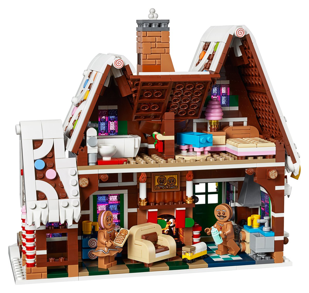 LEGO Creator Expert 10267 Gingerbread House | 1,477 Pieces | Seasonal