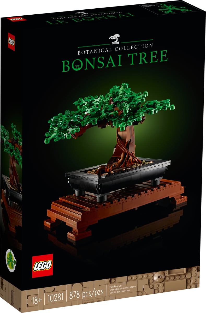 LEGO Icons 10281 Bonsai Tree | 878 Pieces | Cherry Blossom | Botanical