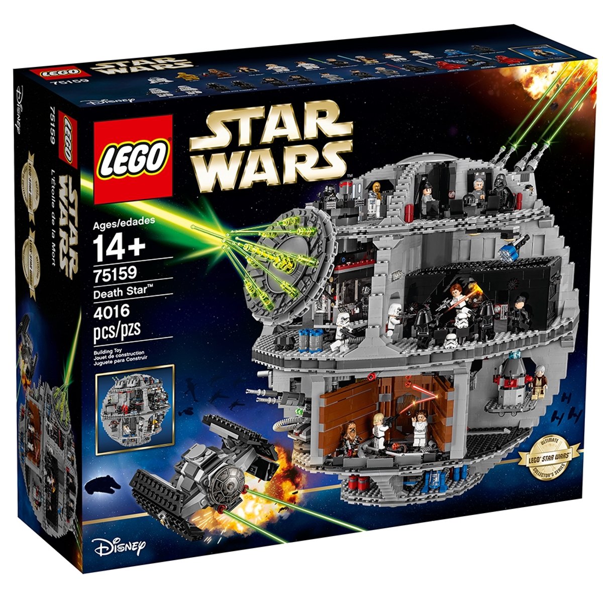LEGO Star Wars 75159 Death Star | 4,016 Pieces | Retired Collectible