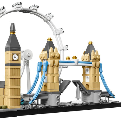 LEGO Architecture 21034 London Skyline | 468 Pieces | Big Ben Tower Bridge