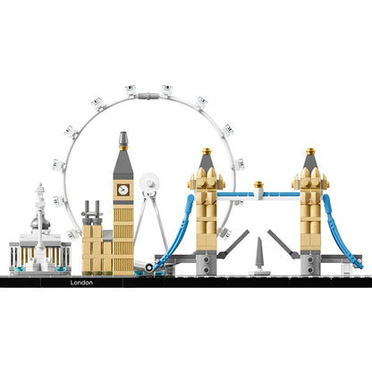 LEGO Architecture 21034 London Skyline | 468 Pieces | Big Ben Tower Bridge