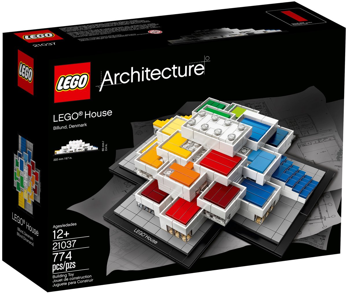 LEGO Architecture 21037 LEGO House | 774 Pieces | Billund Denmark | Retired