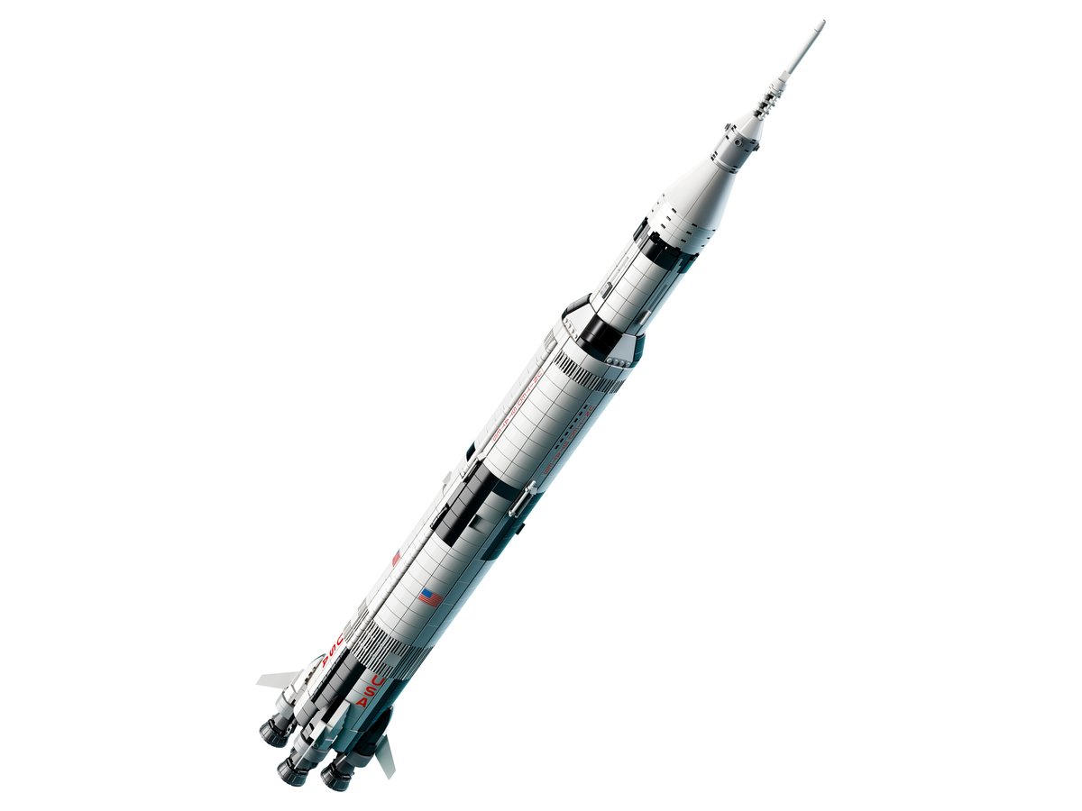 LEGO Ideas 21309 NASA Apollo Saturn V | 1,969 Pieces | 1 Metre Tall | Retired