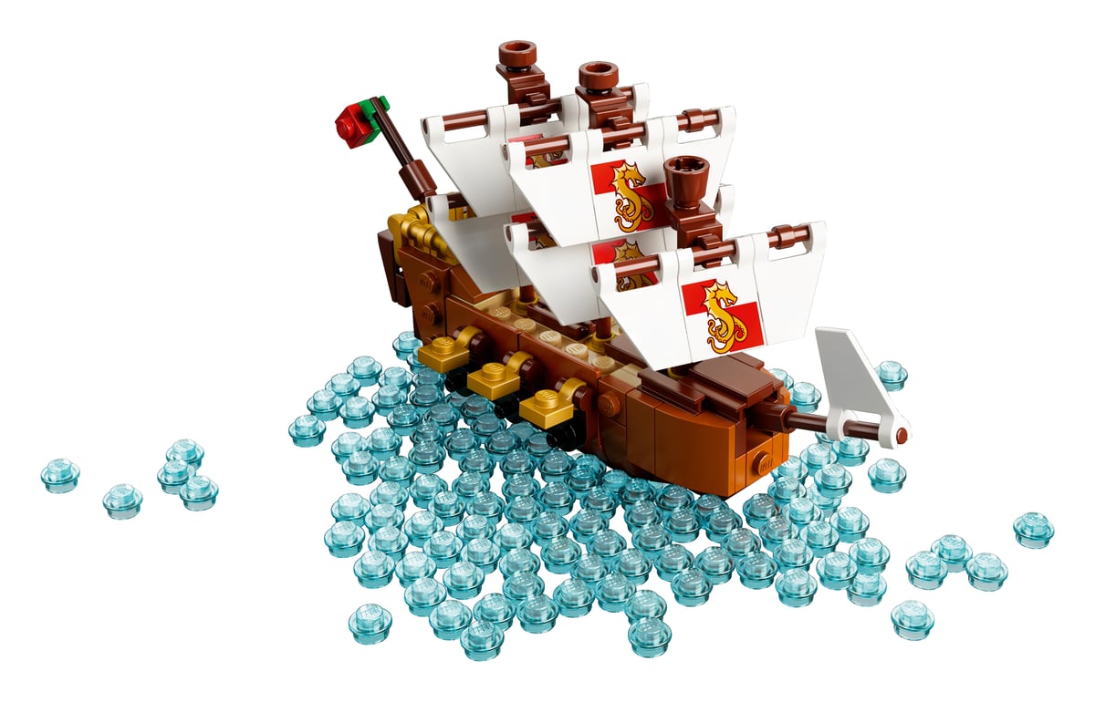 LEGO Ideas 21313 Ship in a Bottle | 962 Pieces | Retired Display Model