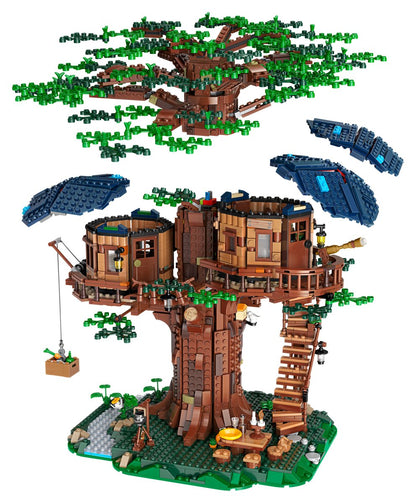 LEGO Ideas 21318 Tree House | 3,036 Pieces | Seasonal Canopies | Retired