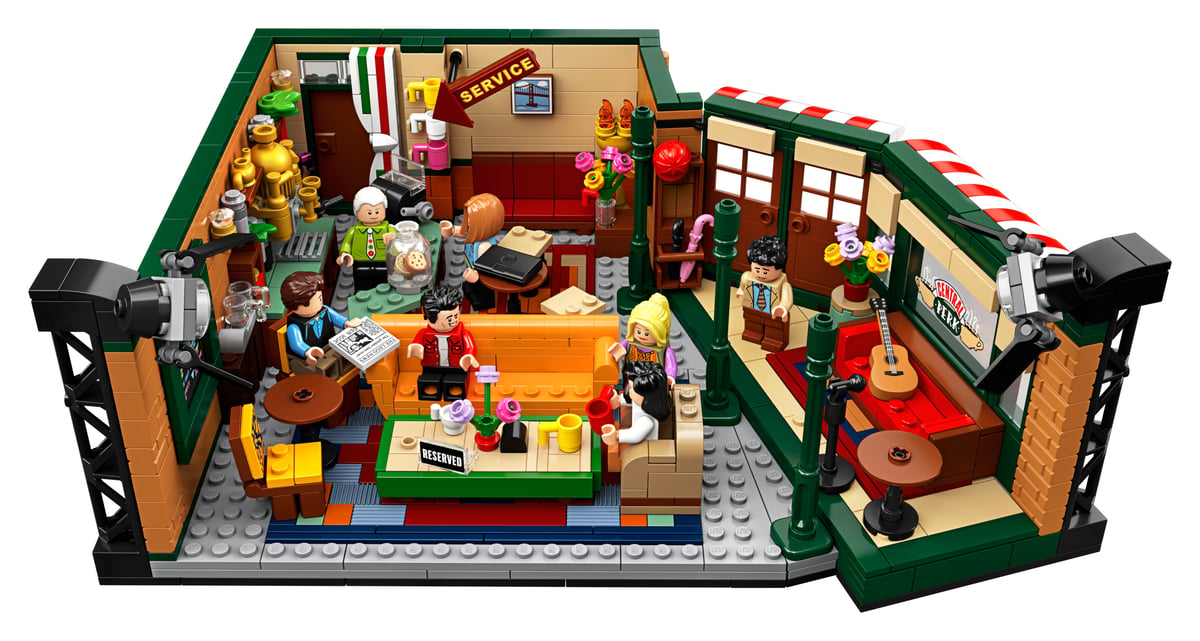 LEGO Ideas 21319 Central Perk | 1,070 Pieces | All 6 Friends + Gunther