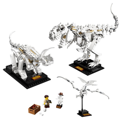 LEGO Ideas 21320 Dinosaur Fossils | 910 Pieces | T-Rex Triceratops Pteranodon