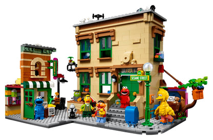 LEGO Ideas 21324 123 Sesame Street | 1,367 Pieces | 7 Characters | Retired