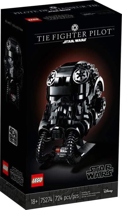 LEGO Star Wars 75274 TIE Fighter Pilot Helmet | 724 Pieces | Retired Display