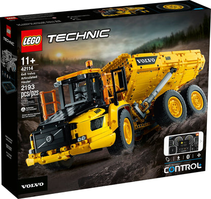 LEGO Technic 42114 6x6 Volvo Articulated Hauler | 2,193 Pieces | Retired