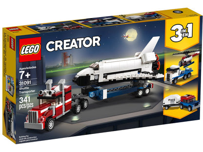 LEGO Creator 31091 Shuttle Transporter | 309 Pieces | 3-in-1 Build